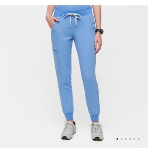 FIGS Medium sized Ceil blue jogger scrub pants